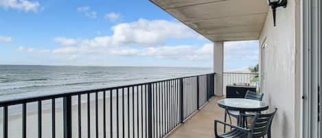 Balcony in our New Smyrna Beach FL Rental