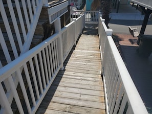 Yes... A Pelican Paradise is handicap accessible with wheelchair ramp too!   