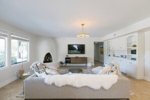 Cozy Living Room with YouTubeTV