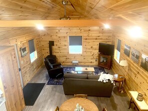 Living room from loft