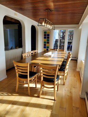Dining Room seating 10 overlooking the lake