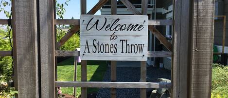 We welcome you to stones throw