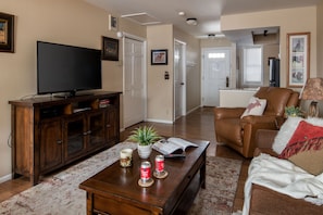 Living Room with Fireplace