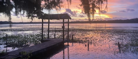 Vue depuis l’hébergement