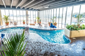 Indoor Pool and Hot Tub!