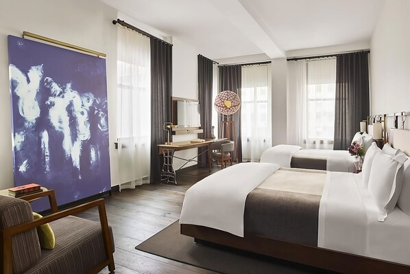2 Comfortable Queen sized beds