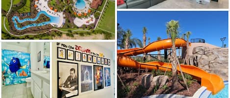 Amazing world class resort amenities from lazy river to large water slides