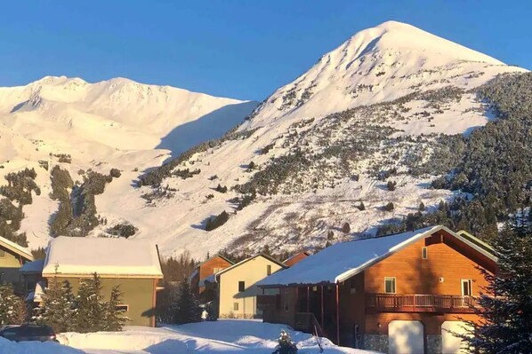 Barren Guest House is pictured here in the lower right. 
