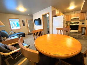 Open concept living space.