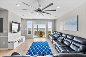 Great open floor plan in this fabulous oceanfront beach house!