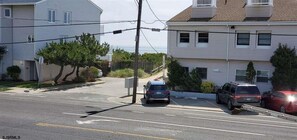 Beach entrance is directly across the street.