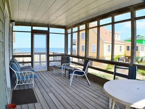 Screened Porch with Ocean Views