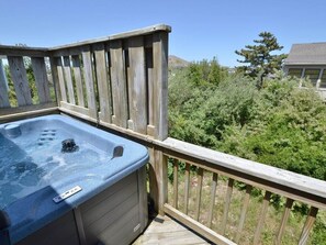 Deck with Hot Tub