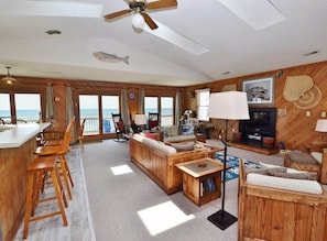 Living Room with Ocean View
