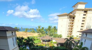 Spectacular view of the Pacific Ocean from your private balcony