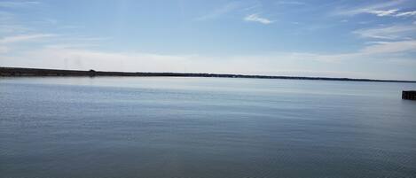favorite spot to fish and swim at lake Livingston