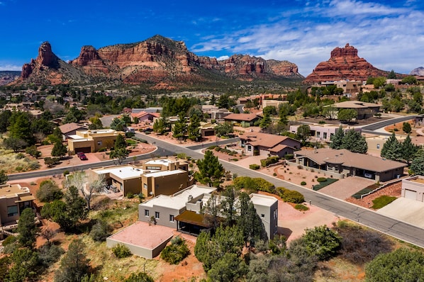 Surrounded by Red Rocks in the Village of Oak Creek