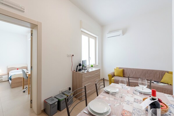Living and dining room