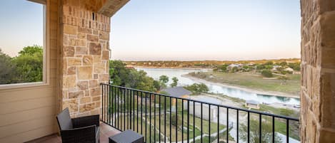 Wonderful lake views from the back deck