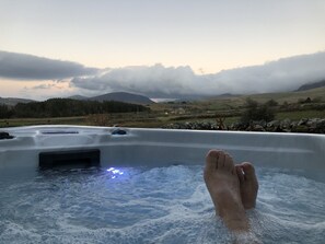 glorious views from the hot tub!