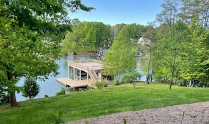 View from lower patio