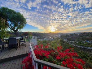 View from Living Room and Front Deck