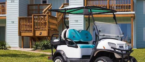 4 Seater Golf Cart Included in Stay!