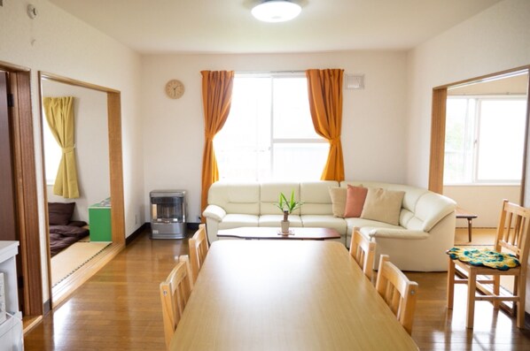 Sunny and bright living room