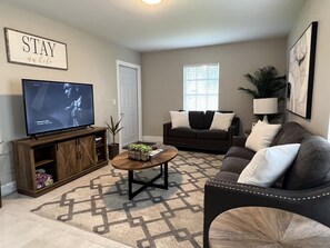 Sit back & relax - a 55” Roku TV for when you’re not on the Ave or at the beach!