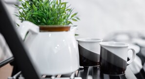 Kaffe och/eller kaffebryggare