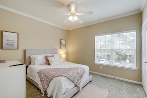 Bedroom 2 with Queen Bed and YouTube TV