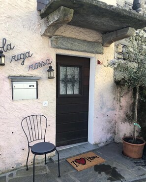 Eingang des Hauses
