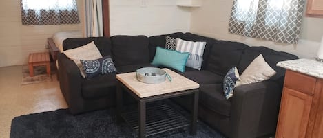 Comfy sectional couch to watch TV and relax