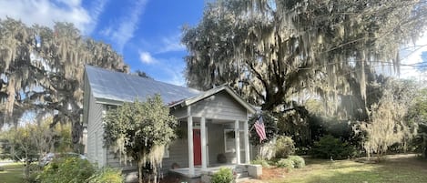 Front view of our house.