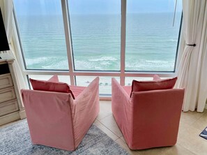 Living Room - Gulf Views