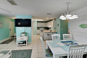 Dining Area and Living Room