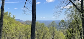 Early spring View from patio