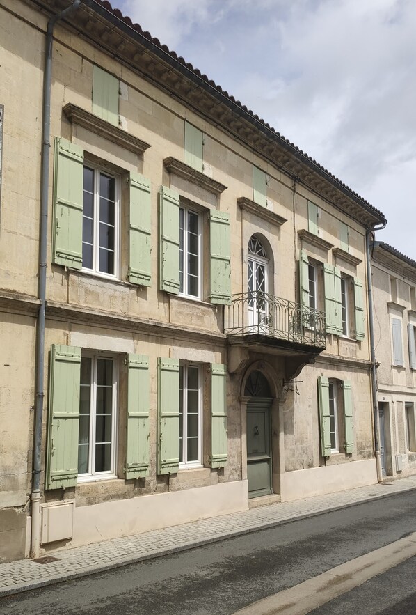 façade de la maison