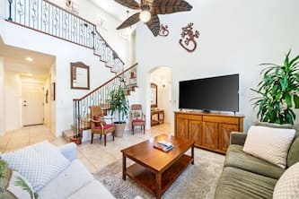 Beautiful spacious 2 bedroom townhome at Mauna Lani! With A/C and WIFI!