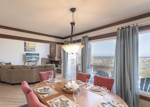 Living Room & Dining Area
