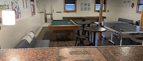 The Bunker Bar and gaming area