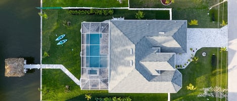 Aerial picture of Villa Ocean Kiss