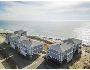 View of property and beach