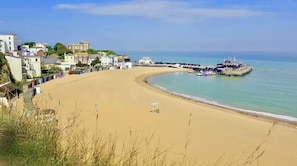 On our doorstep Viking Bay, the beautiful horseshoe shaped bay