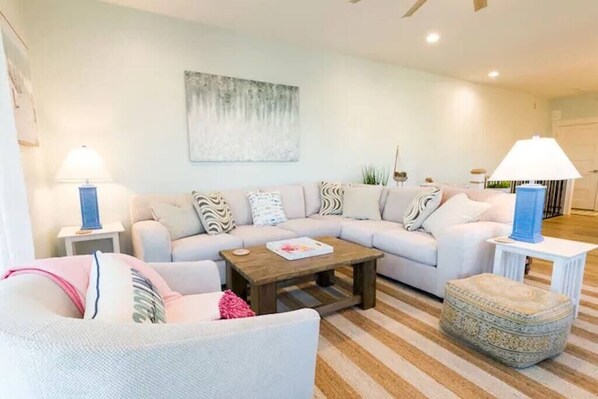 Level 3- Beautiful and comfortable living area!  