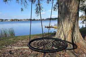 Tree swing for some fun!