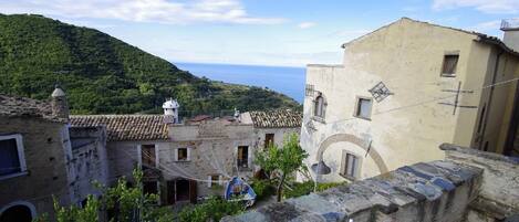 Balcony. The magnificent view of the balcony to enjoy with its seats