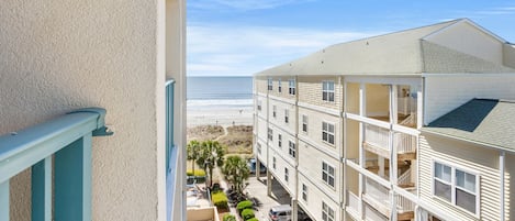 Verandas 509 - vacation condo in Ocean Drive Beach, North Myrtle Beach | balcony ocean view | Thomas Beach Vacations