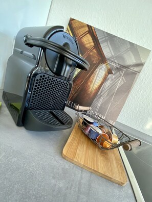 Kaffe och/eller kaffebryggare