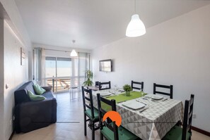Spacious dining area